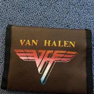 Van Halen Silk screened vintage wallet